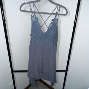 LA MIEL Lavender Mini Dress